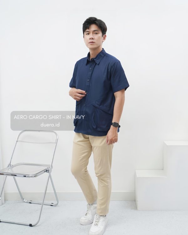 Aero Cargo Shirt - Kemeja Casual Pria – foto 5