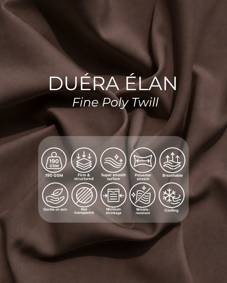 Fine Poly Twill